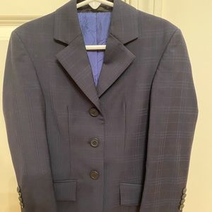 R.J Classics Prestige Navy Show Coat Size 6R